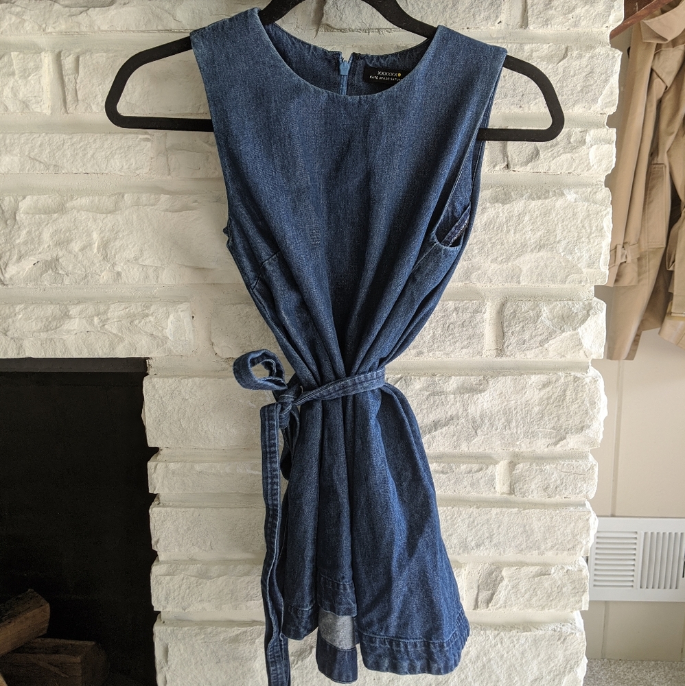 9/17 CLOSET CLEAN OUT Kate Spade Denim Wrap Tank